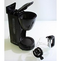Melitta M720-1/2 Single5 M 720-1/2 소규모 가정용 필터 커피 머신 필터 커피 머신 플라스틱 유리 용기 검정 -20008, 보온병 블랙, 필터 백과 번들 1 X 2 / 40