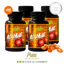[4병] 아마존 안데스 아구아헤 오일 500mg 100캡슐 여성 에스트로겐 Aguaje