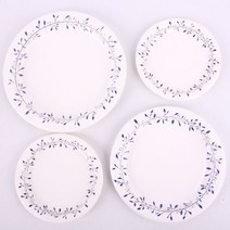 파티 다회용 하니 칼라 종이접시 14cm 10매 154 친환경적인 캠핑 파티용 예쁜 홈파티 추천 파는곳