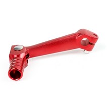 10mm CNC 접이식 알루미늄 기어 시프트 레버 기어 시프트 레버 카요 T2 T4 T4L ATV 비포장 도로용 오토바이 핏 바이크 기어 레버, red