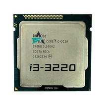 리퍼 코어 i3 3220 3.3GHz 캐시 듀얼 CPU 프로세서 SR0RG A 1155 I3-3220 10개/로트