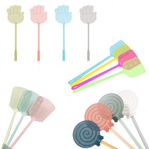 해충 퇴치 모기채 파리채 6종 종합 모음, 06접이식파리채 블랙