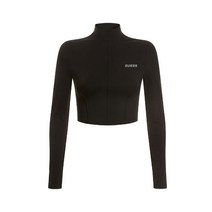 게스 여성 Activewear 콜린 반넥 핀턱 디테일 긴팔티 YM8K2317
