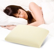 DUNLOPILLO 천연 라텍스 성인 목 베개 건강베개, 남자 베개