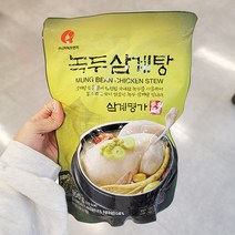 기획_마니커에프앤지 녹두삼계탕 900g x 1개, 종이박스포장