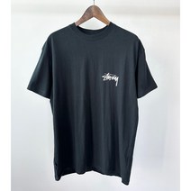 스투시 퍼지 다이스 티셔츠 ST035006 블랙 MENS