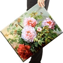 [당일 국내발송] 보석십자수 캔버스형 액자 세트 40x50cm, Q04모델