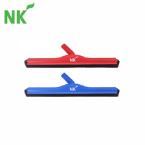 기타 화장실 물기제거 바닥 밀대 스펀지 고무날 교체 헤드 50CM, 파랑