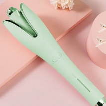 MINHUANG 자동 고데기 글램웨이브, 민트
