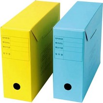 오피스존 덮개형 문서보존상자 A4 서류보관 낱개, [가지마켓] 노랑