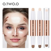 그림자 쉐딩 스틱 코 볼 컨투어 더블 헤드 컨투어 펜 워터프루프 매트 피니쉬 하이라이터, 01