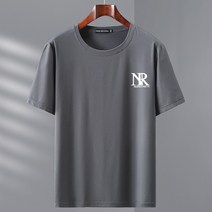 쥬엔리치 남자 빅사이즈 반팔 티셔츠 모달 라운드넥 캐쥬얼 남성 여름 티 4XL-12XL 01