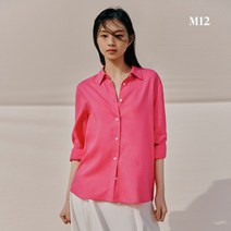 M12 [온플] 24SS 여성 썸머 린넨 블렌디드 셔츠 3종