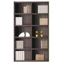 두꺼운선반 컬러포인트 서재 사무실용 5단 책장(2종) 심플 이쁜 디자이너, 1200책장/화이트
