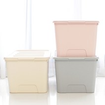 가쯔 마카롱 리빙박스 120L 2개, 인디핑크
