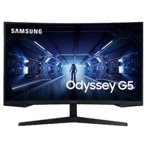 삼성전자 오디세이 G5 LED 게이밍 컴퓨터 모니터 144Hz 68.4cm [당일발송], 삼성전자 C27G54T