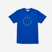 수베니어 오피셜 유니파이 티셔츠 블루 Souvenir Official Eunify T-Shirt Blue 584851