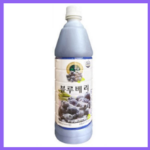 청솔 블루베리 음료베이스 / 과일원액, 835ml, 5개