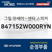 센터 스피커 그릴 (847152W000RYN)-현대모비스 부품 공식대리점 온라인쇼핑몰 파츠로 맥스크루즈 싼타페