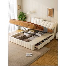 리프트업 침대 프레임 리프팅 자취방 서랍형 오피스텔, 2000mmX2200mm