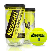 낫소 테니스공 짜르투어 1캔 2볼 테니스시합구