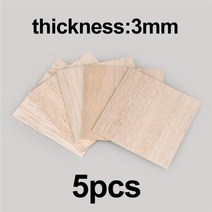 우드카빙키트 접목도 조각도 5pcs 발사 나무 시트 플라이 빈 미완성 나무 보드 사각형 나무 조각 diy 조각 artboard 나무 diy 공예 액세서리, 100x100x3mm