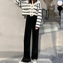 0 velys 통와이드 밴딩 골지팬츠 CSP1203