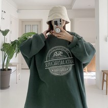 애플망고샵 기모 겨울 빅사이즈 오버핏 산타 롱박스 티셔츠