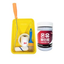 온유페인트 냉난방기 에어컨 실외기용 페인트 250ml + 셀프 페인트용품 풀세트 단열 열차단 에어로겔 페인트, 1개