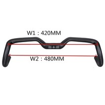 자전거 핸들바 갈매기 불혼바 핸들높이 헤드업 그래블 바이크용 초경량 탄소 핸들바 드롭 에어로 핸들 바, 02 YELLOW, 1개