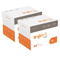 엑스포트 A4 복사용지 A4용지 75g 2500매 2박스, 엑스포트 A4 복사용지 A4용지 75
