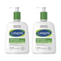 Cetaphil 세타필 울트라 하이드레이팅 로션 473mlx2개 Daily Advance Ultra Hydrating Lotion, 1개, 473ml