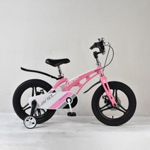 OUTUP어린이 자전거 공장 직송 121416 인치 18 마그네슘 합금 312 세 유모차 드롭쉽, pink+14 inches