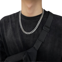 꽃소담 써지컬 스틸 패션 힙합 체인 목걸이 Z185