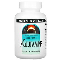 소스내츄럴스 Source Naturals L-글루타민 500mg 100타블렛