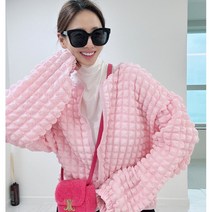 폼폼가디건 뽀송뽀송가디건 러브리가디건 볼레로 봄 나들이 여성 디자인 가디건
