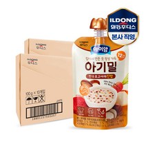 일동후디스 후디스 아이얌 아기밀 한우표고야채진밥 100g 20개, 선택완료, 단품없음