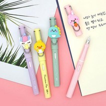 만년필 4000만년필 일정 레이지스타만년필 캘리그라피 입문용만년필 파스텔 EF촉 가는촉X 5개세트, 랜덤