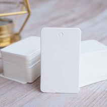 라벨텍 JY 의류텍 상품텍 화이트100p 텍종이 라벨종이, 라벨텍 화이트
