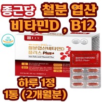 철분제 철분 영양제 엽산 비타민D 비타민B12 헴철 임산부 선물