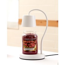 양키캔들 라지자+뤼미에르 캔들워머+전구2개, 양키L_블랙체리, 뤼미에르_블랙+전구2개