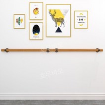 안전 난간대 원목 유럽식 실내 계단 나무 핸드 레일 인테리어 목재 손잡이, 500CM