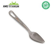 AMG티타늄 스포크 포크숟가락 포카락 캠핑용품 백패킹 등산용품 AMG TITANIUM, 1개