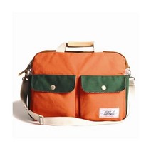 CROSS BAG-ORANGE/GREEN