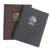 통가죽 블랙 브라운 다이오 바인더 고급 메뉴북 A4, 통가죽 블랙다이오 메뉴판, 10p(5장)