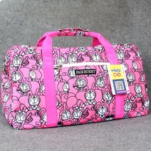 골프백PG 패션 골프 의류 가방 큰 사이즈 스포츠 핸드백 만화 캔버스 복합 환경 인쇄, 06 clothingbag pink