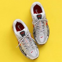 나이키 P-6000 매탈릭 실버 레드 우먼스 BV1021-101