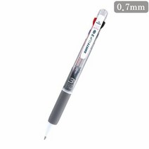 RT 마이펜 세이프티클립 3색볼펜(0.7mm) 그레이 1EA, 단품