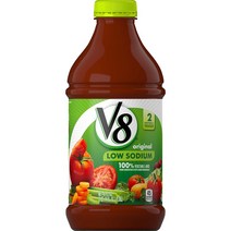 (미국직배) 1+1 V8 오리지널 저염 100% 베지터블 주스 야채주스 1.36L Original Low Sodium 100% Vegetable Juice