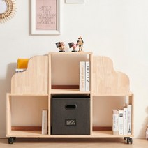 벽책장 서재장 거실책꽂이 퍼니처홈 원목 책꽂이 2단 1100 아이방 틈새 좁은